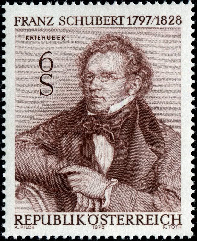 Schubert stamp