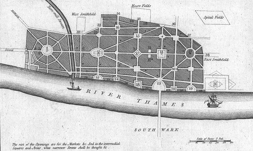 John Evelyn's plan