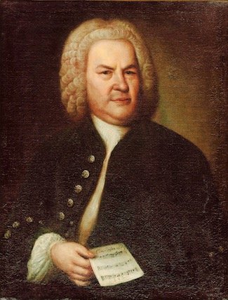 JS Bach by Haussmann (1748)﻿