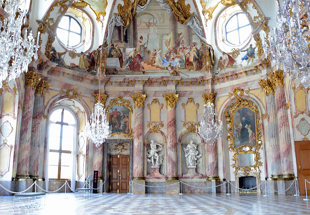 The Rococo Kaisersaal in Würzburg