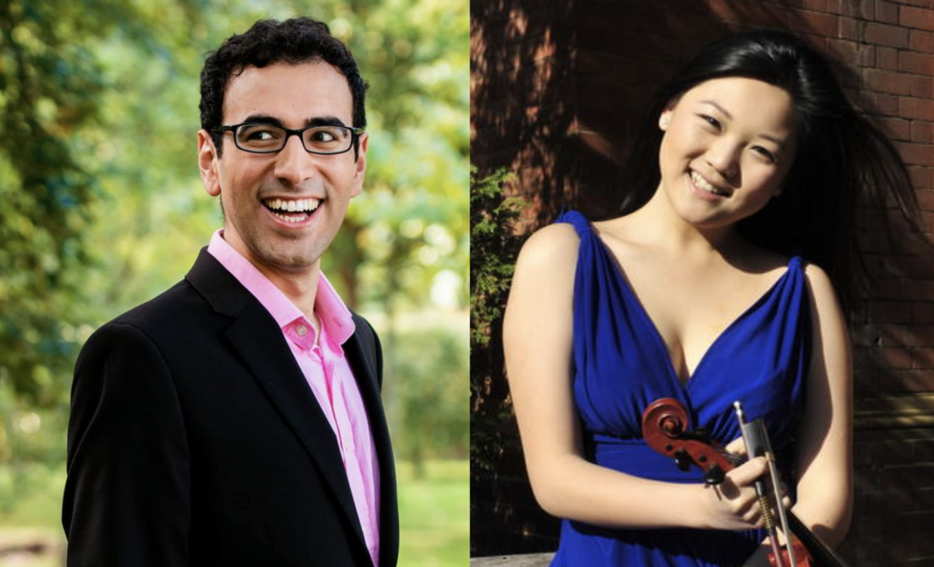 Gamal Khamis (piano) and Emily Sun (violin)